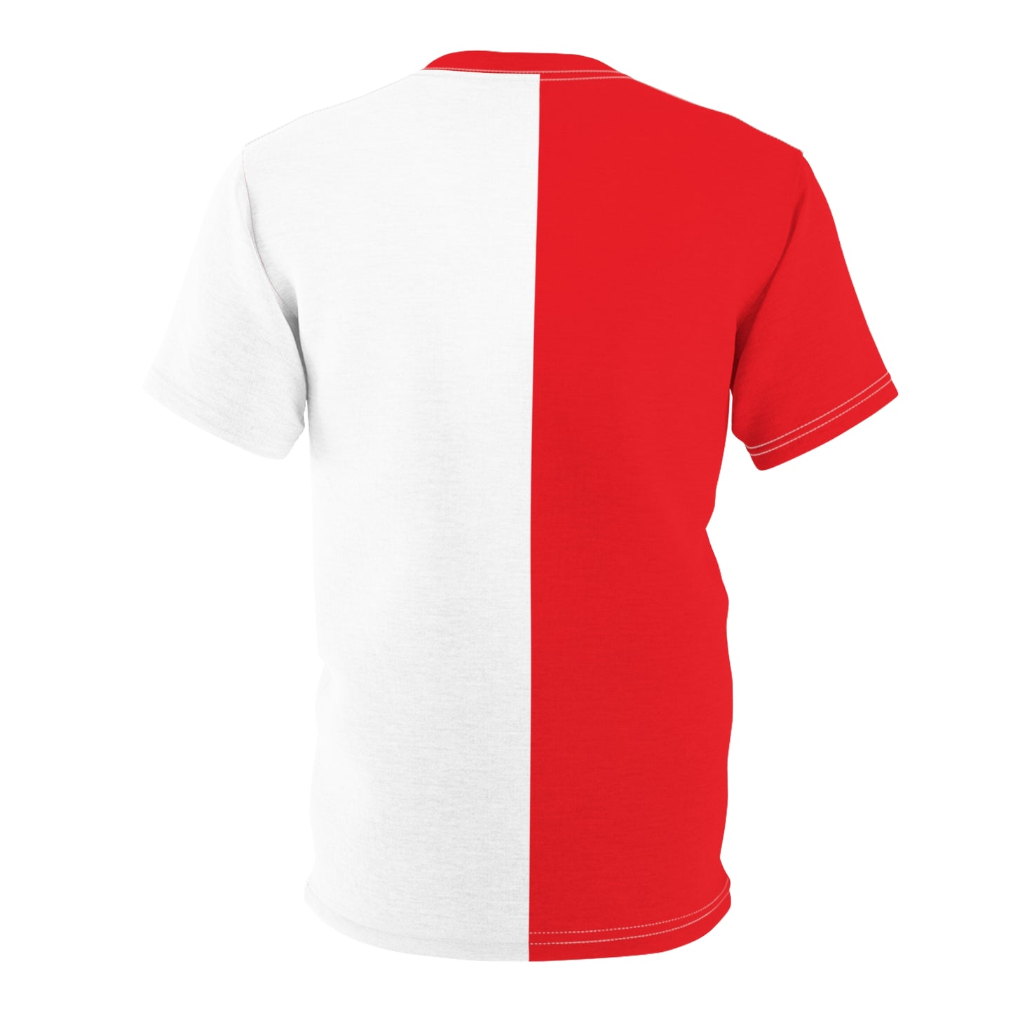 Bold Color Block Unisex Tee, Statement Shirt, Casual Wear, Gift for Him or Her, Summer Fashion, Sports Team Apparel