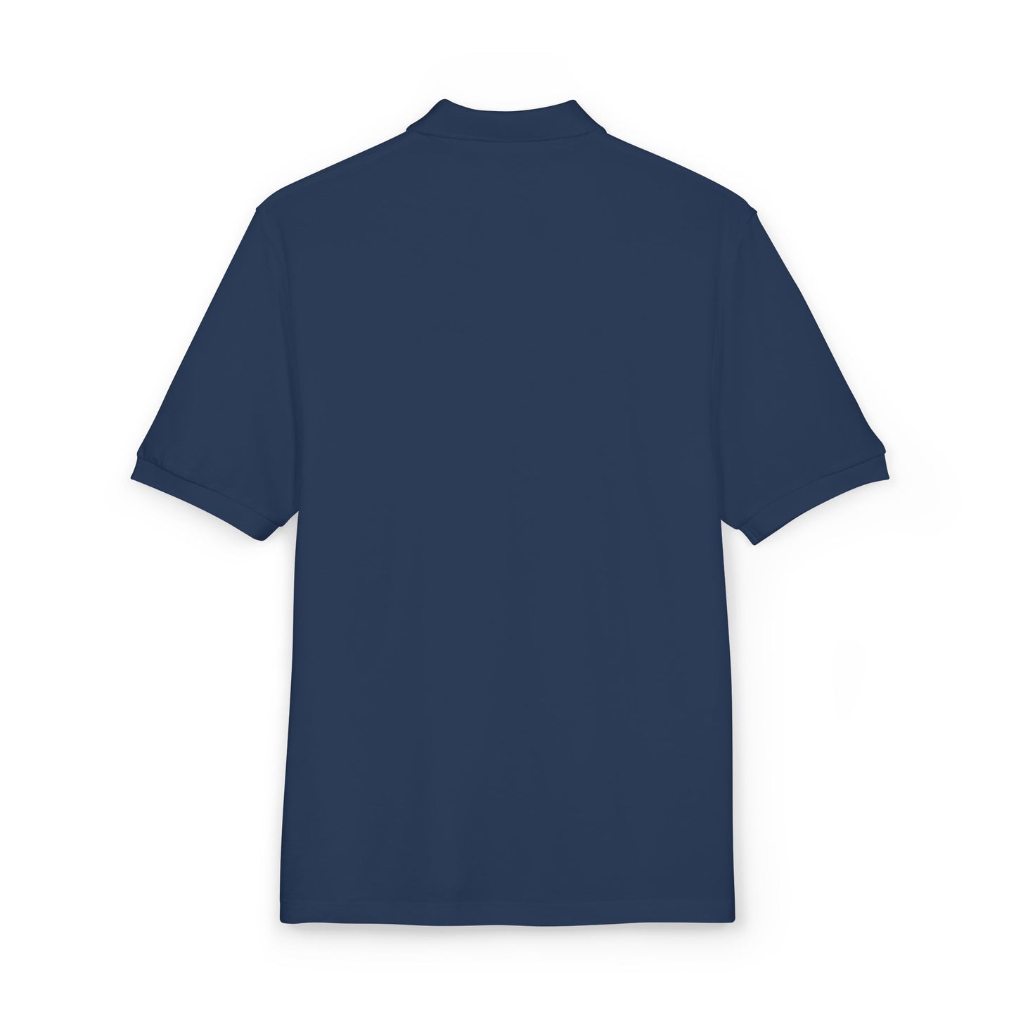 Elegant Embroidered Unisex Polo Shirt, Casual Attire, Gift for Him or Her, Smart Casual Wear, Workwear, Spring/Summer Fashion