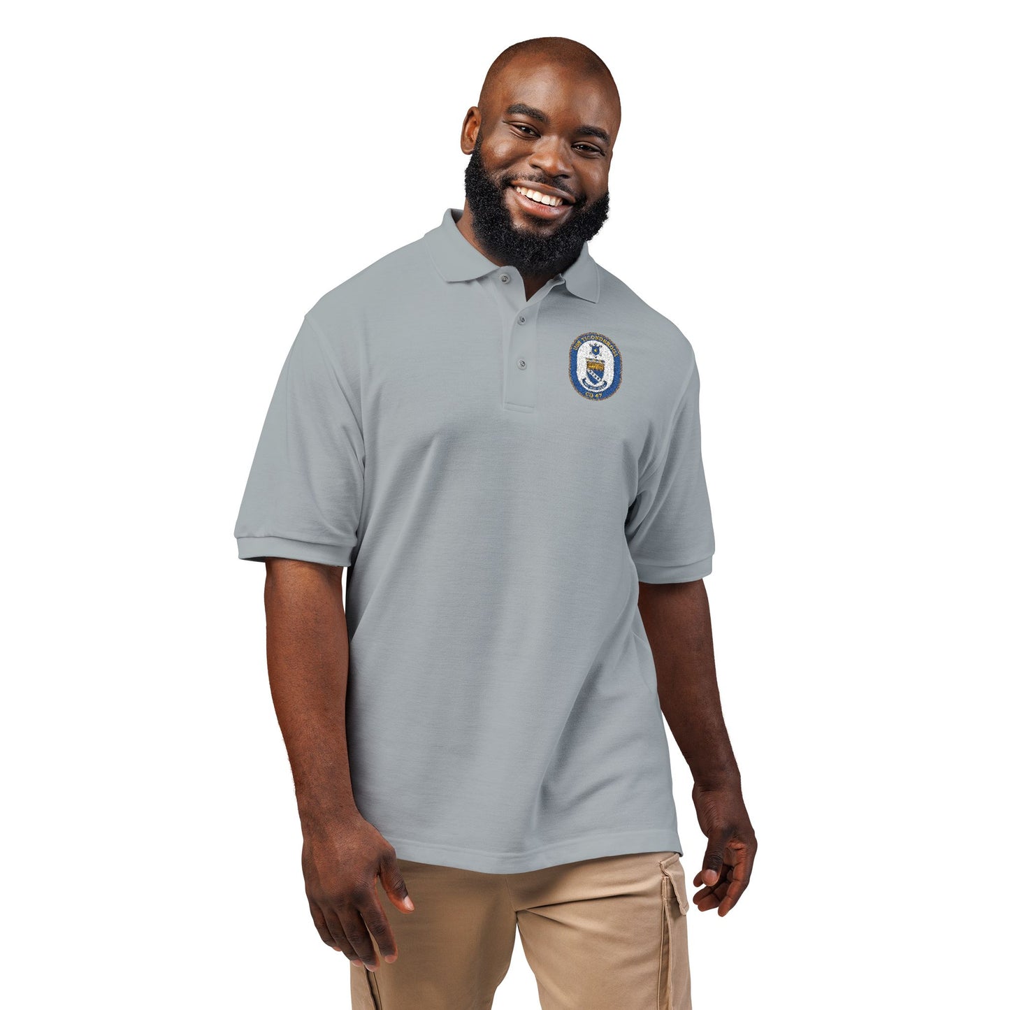 Elegant Embroidered Unisex Polo Shirt, Casual Attire, Gift for Him or Her, Smart Casual Wear, Workwear, Spring/Summer Fashion
