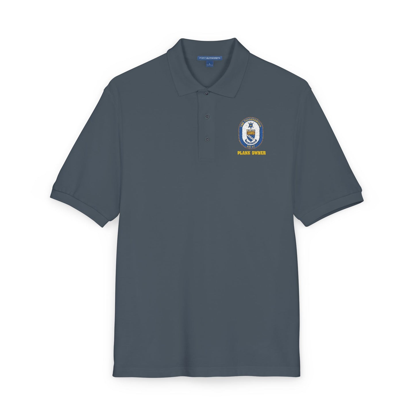 Ticonderoga PlankOwner Unisex Embroidered Polo Shirt