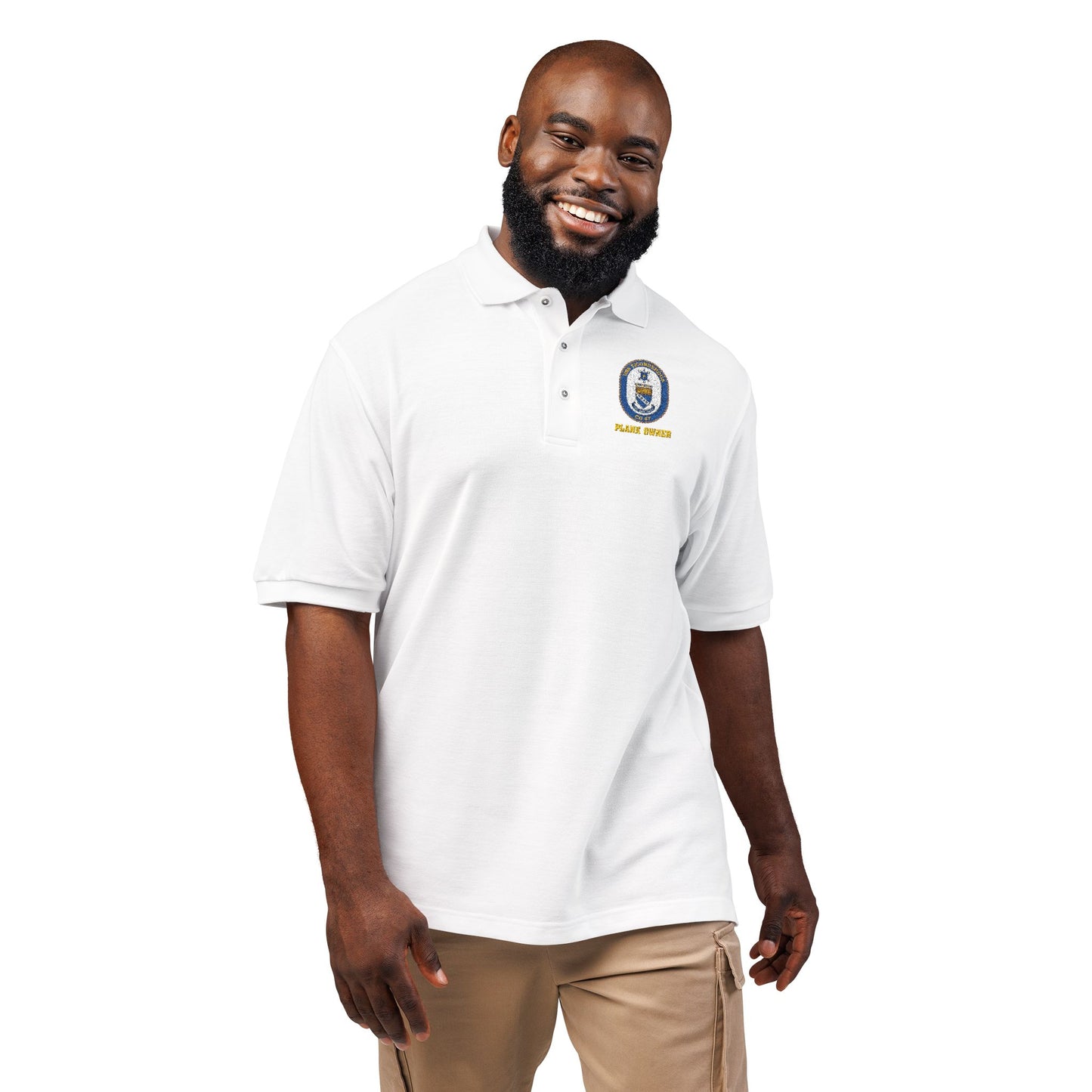 Ticonderoga PlankOwner Unisex Embroidered Polo Shirt