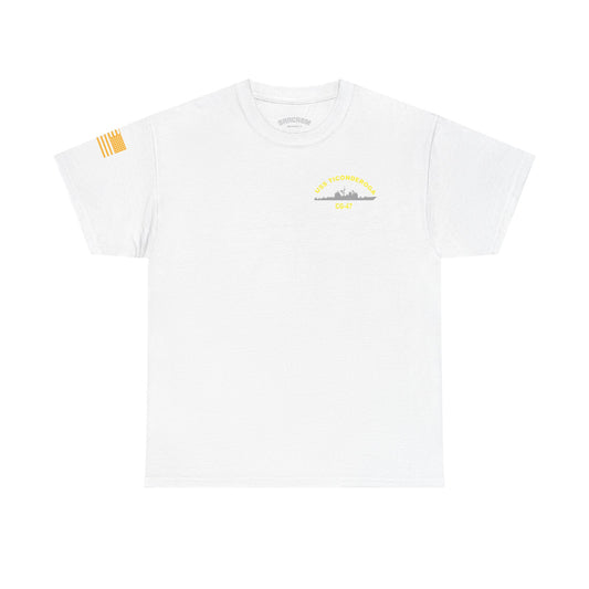 Navy Ship  Logo Unisex Heavy Cotton Tee