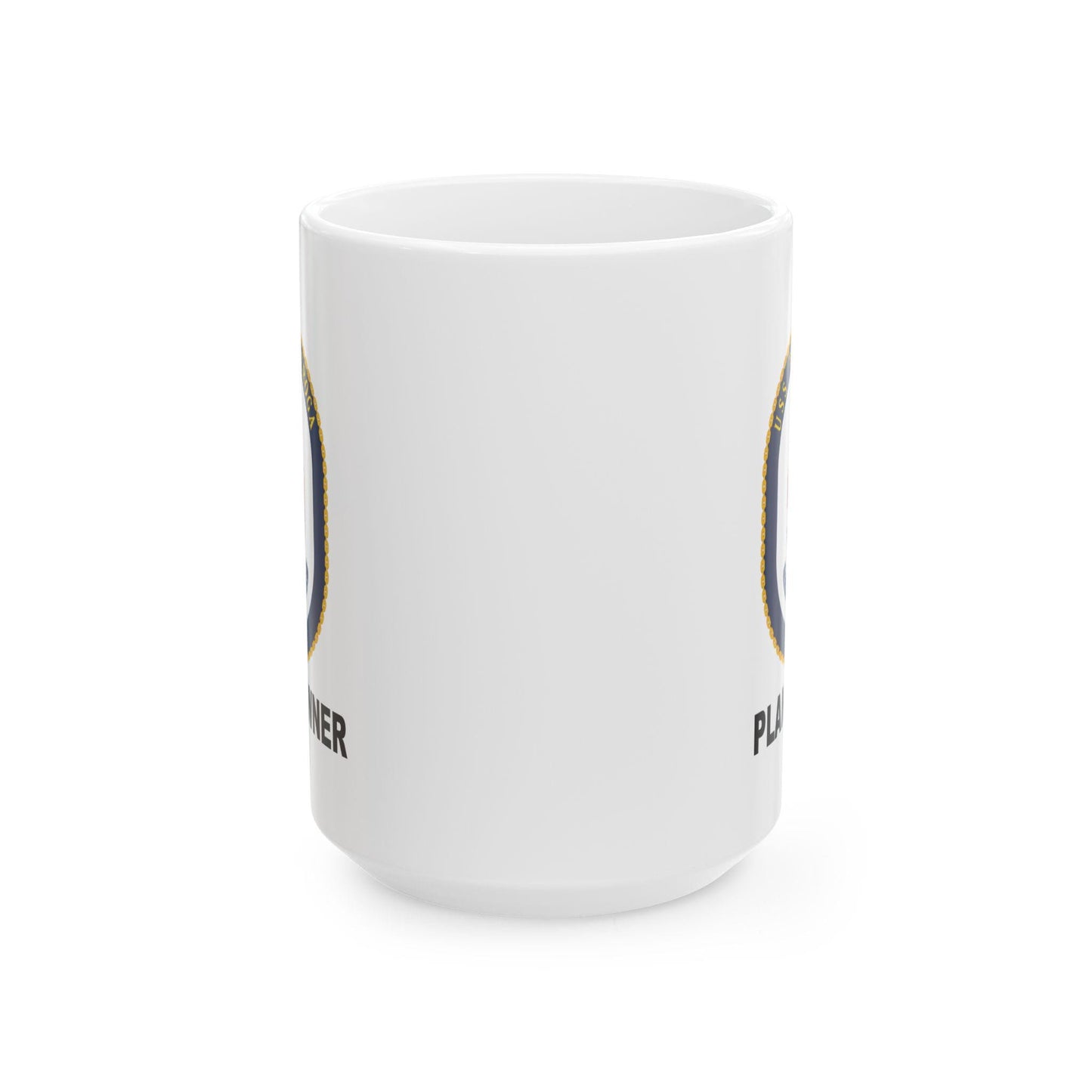 Navy Ship Ceramic Mug - Planner Lover Coffee Cup (11oz, 15oz)