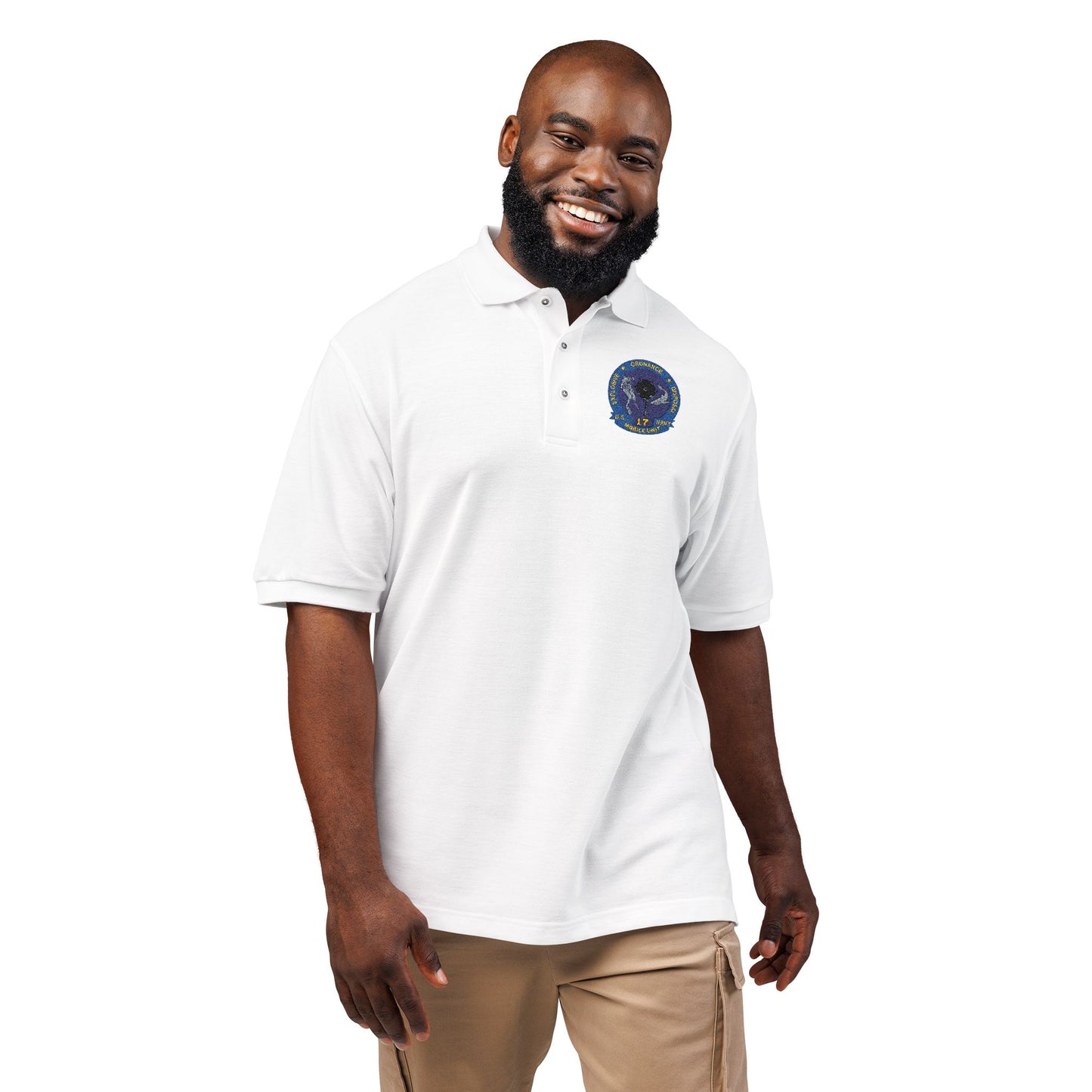 EOD Embroidered Unisex Polo Shirt, Casual Wear,  Everyday Style