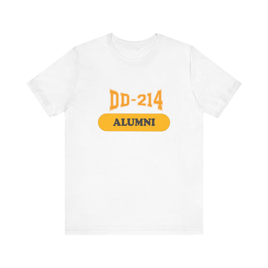 DD-214 Alumni Unisex Jersey Tee - Celebrate Your Military Legacy