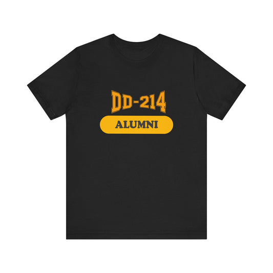 DD-214 Alumni Unisex Jersey Tee - Celebrate Your Military Legacy