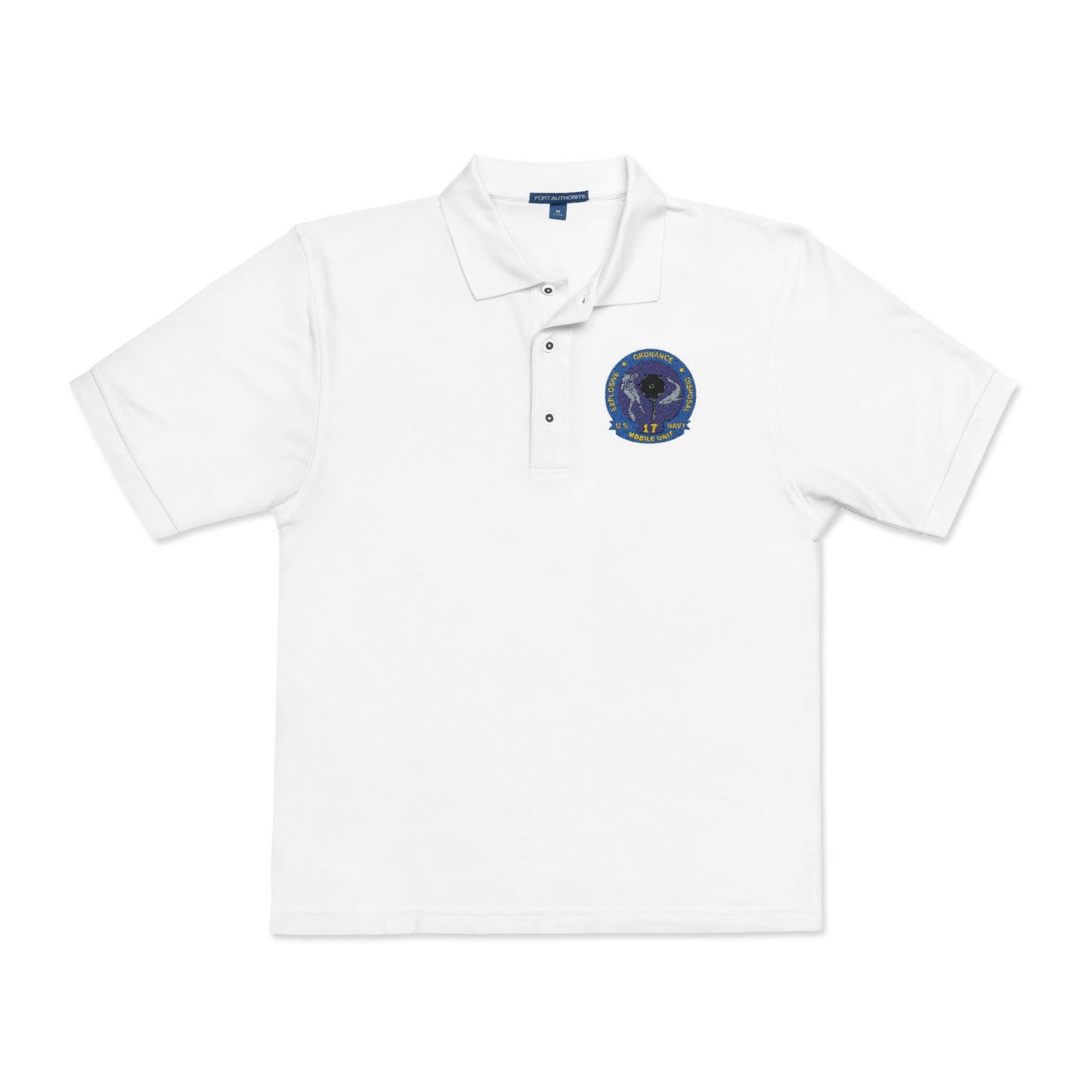 EOD Embroidered Unisex Polo Shirt, Casual Wear,  Everyday Style