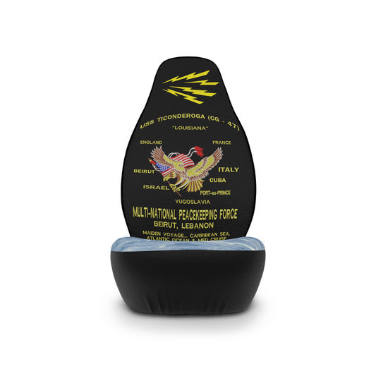 Navy Ships Car Seat Covers for Military Heroes Personalized Car Decor